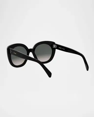CELINE Bold 3 Dots Acetate Butterfly Sunglasses | Thumbnail 2 CELINE Bold 3 Dots Acetate Butterfly Sunglasses | Thumbnail 2
