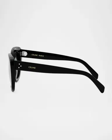 CELINE Bold 3 Dots Acetate Butterfly Sunglasses | Thumbnail 4 CELINE Bold 3 Dots Acetate Butterfly Sunglasses | Thumbnail 4