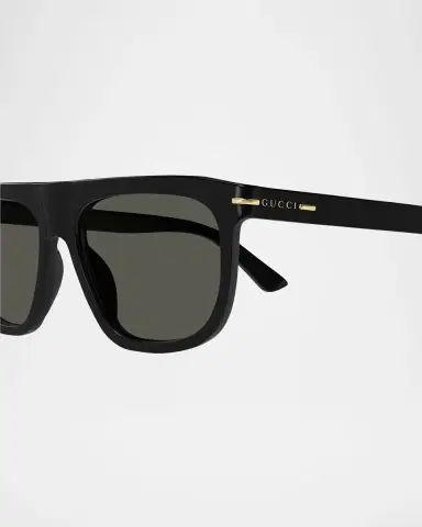 Gucci Men's GG1726SM Acetate Rectangle Sunglasses | Thumbnail 2 Gucci Men's GG1726SM Acetate Rectangle Sunglasses | Thumbnail 2