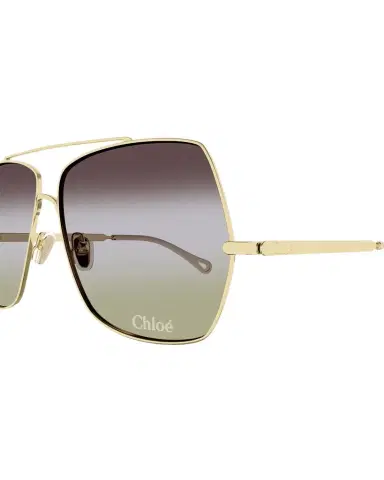 Chloé Gradient Aviator Metal Sunglasses | Thumbnail 1 Chloé Gradient Aviator Metal Sunglasses | Thumbnail 1