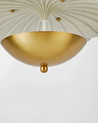 Arteriors Camella 15" 3-Light Flush Mount | Thumbnail 3 Arteriors Camella 15" 3-Light Flush Mount | Thumbnail 3