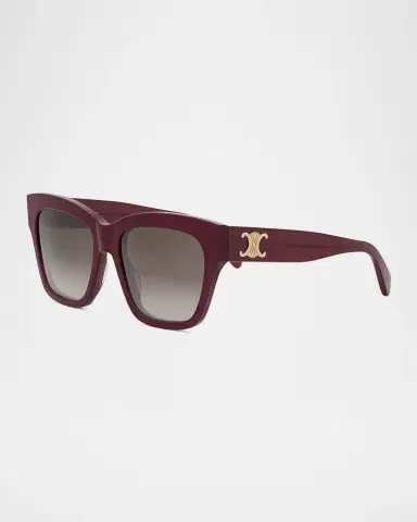 CELINE Triomphe Acetate Square Sunglasses | Thumbnail 3 CELINE Triomphe Acetate Square Sunglasses | Thumbnail 3