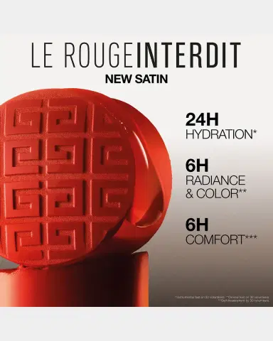 Givenchy Le Rouge Interdit Satin Lipstick | Thumbnail 4 Givenchy Le Rouge Interdit Satin Lipstick | Thumbnail 4