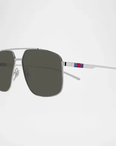 Gucci Men's GG1676SM Metal Aviator Sunglasses | Thumbnail 2 Gucci Men's GG1676SM Metal Aviator Sunglasses | Thumbnail 2
