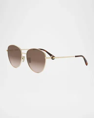 BVLGARI Round Metal & Nylon Sunglasses | Thumbnail 3 BVLGARI Round Metal & Nylon Sunglasses | Thumbnail 3