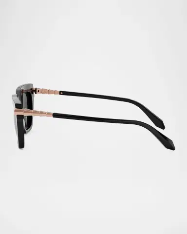 BVLGARI Serpenti Acetate & Nylon Cat-Eye Sunglasses | Thumbnail 4 BVLGARI Serpenti Acetate & Nylon Cat-Eye Sunglasses | Thumbnail 4