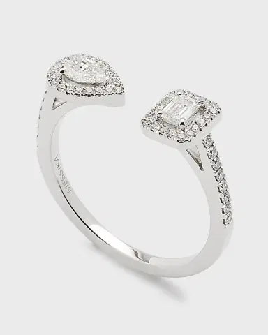 Messika My Twin 18K White Gold Diamond Ring | Thumbnail 3 Messika My Twin 18K White Gold Diamond Ring | Thumbnail 3