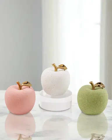 Port 68 Macaroon Apples, Set of 3 | Thumbnail 1 Port 68 Macaroon Apples, Set of 3 | Thumbnail 1