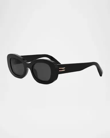 BVLGARI B. ZERO1 Oval Acetate and Nylon Sunglasses | Thumbnail 3 BVLGARI B. ZERO1 Oval Acetate and Nylon Sunglasses | Thumbnail 3