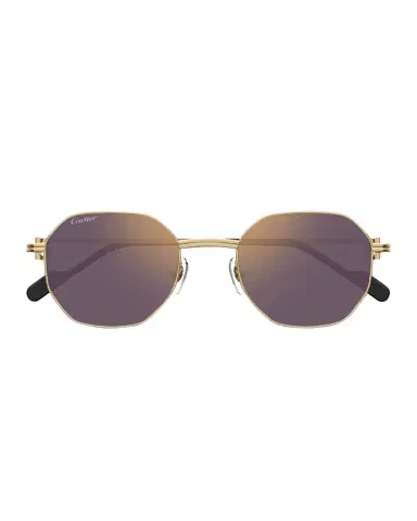 Cartier Mirrored Round Metal Sunglasses | Thumbnail 1 Cartier Mirrored Round Metal Sunglasses | Thumbnail 1
