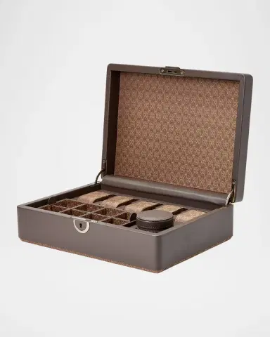 Wolf Earth 5-Piece Watch Box with Storage | Thumbnail 2 Wolf Earth 5-Piece Watch Box with Storage | Thumbnail 2