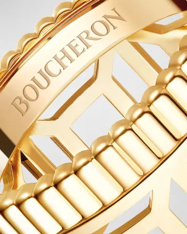 Boucheron Quatre 18K Yellow Gold Radiant Edition Openwork Ring | Thumbnail 4 Boucheron Quatre 18K Yellow Gold Radiant Edition Openwork Ring | Thumbnail 4