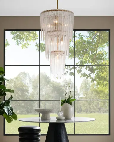 Arteriors Raine 45" 7-Light Chandelier | Thumbnail 5 Arteriors Raine 45" 7-Light Chandelier | Thumbnail 5