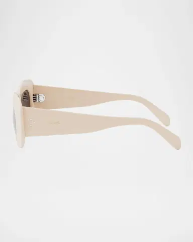 Celine Bold 3 Dots Acetate Rectangle Sunglasses | Thumbnail 4 Celine Bold 3 Dots Acetate Rectangle Sunglasses | Thumbnail 4