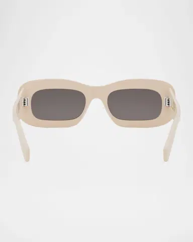 Celine Bold 3 Dots Acetate Rectangle Sunglasses | Thumbnail 5 Celine Bold 3 Dots Acetate Rectangle Sunglasses | Thumbnail 5