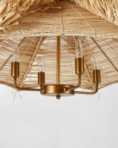 Arteriors Cadance 42" 4-Light Chandelier | Thumbnail 4 Arteriors Cadance 42" 4-Light Chandelier | Thumbnail 4