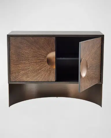 Arteriors John 2-Door Cabinet | Thumbnail 3 Arteriors John 2-Door Cabinet | Thumbnail 3