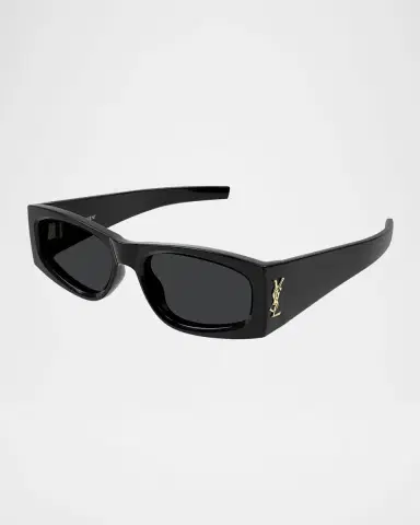 Saint Laurent Rectangular Acetate Sunglasses | Thumbnail 3 Saint Laurent Rectangular Acetate Sunglasses | Thumbnail 3