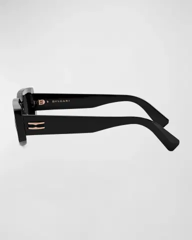 BVLGARI B. ZERO1 Rectangle Sunglasses | Thumbnail 4 BVLGARI B. ZERO1 Rectangle Sunglasses | Thumbnail 4