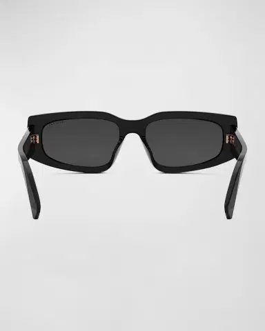 BVLGARI B. ZERO1 Rectangle Sunglasses | Thumbnail 5 BVLGARI B. ZERO1 Rectangle Sunglasses | Thumbnail 5