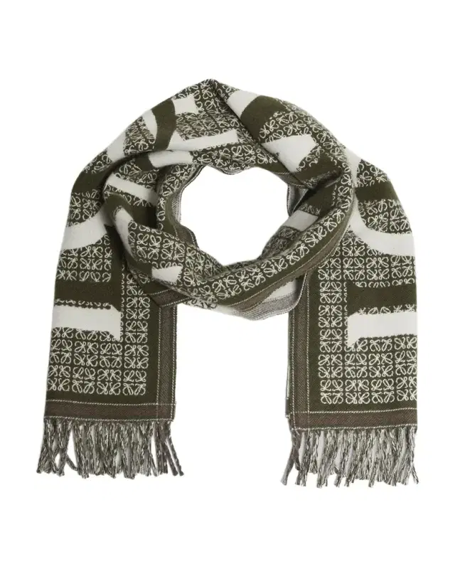 Love Anagram Wool & Cashmere Scarf Love Anagram Wool & Cashmere Scarf