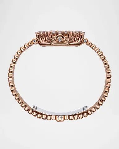 Chopard 32mm L 'Heure du Diamant Octagonal 18K Rose Gold Watch | Thumbnail 3 Chopard 32mm L 'Heure du Diamant Octagonal 18K Rose Gold Watch | Thumbnail 3
