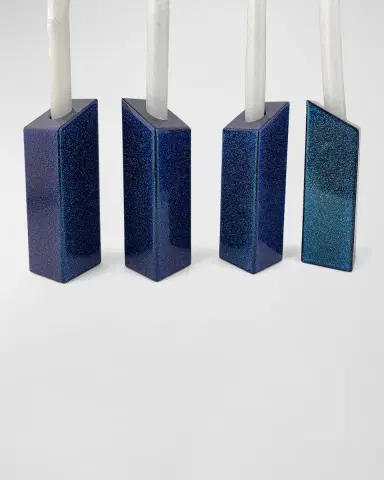 Joy Stember Metal Arts Studio Leah Menorah | Thumbnail 2 Joy Stember Metal Arts Studio Leah Menorah | Thumbnail 2
