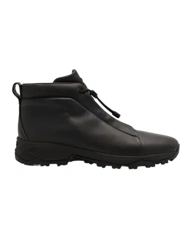 Zegna Men's Triple Stitch Leather High-Top Sneakers | Thumbnail 1 Zegna Men's Triple Stitch Leather High-Top Sneakers | Thumbnail 1