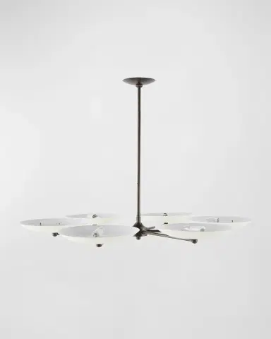 Arteriors Griffith 40" 6-Light Chandelier | Thumbnail 2 Arteriors Griffith 40" 6-Light Chandelier | Thumbnail 2