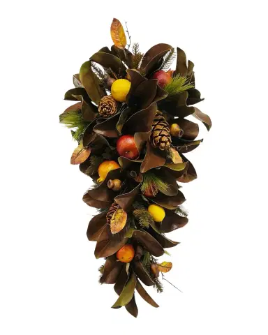 Winward Home Magnolia Leaf and Fruit Cone Door Spray | Thumbnail 1 Winward Home Magnolia Leaf and Fruit Cone Door Spray | Thumbnail 1