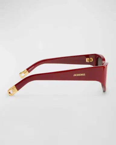 Jacquemus Les Lunettes Gala Acetate Oval Sunglasses | Thumbnail 2 Jacquemus Les Lunettes Gala Acetate Oval Sunglasses | Thumbnail 2