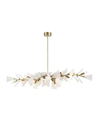 Arteriors Delmar 58" 12-Light Chandelier | Thumbnail 1 Arteriors Delmar 58" 12-Light Chandelier | Thumbnail 1