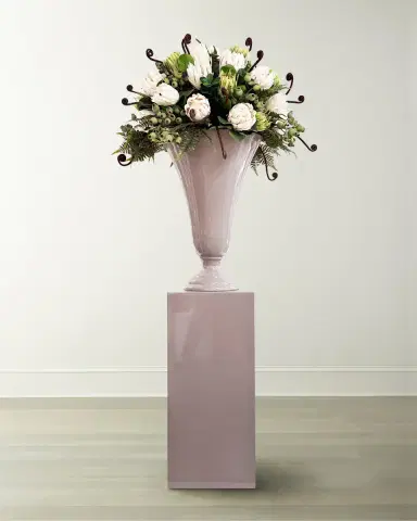 Winward Home Protea Fern 93" Faux Floral Arrangement in Vase with Stand | Thumbnail 1 Winward Home Protea Fern 93" Faux Floral Arrangement in Vase with Stand | Thumbnail 1