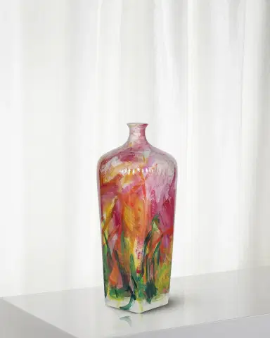 Winward Home Hand-Painted Vase | Thumbnail 1 Winward Home Hand-Painted Vase | Thumbnail 1