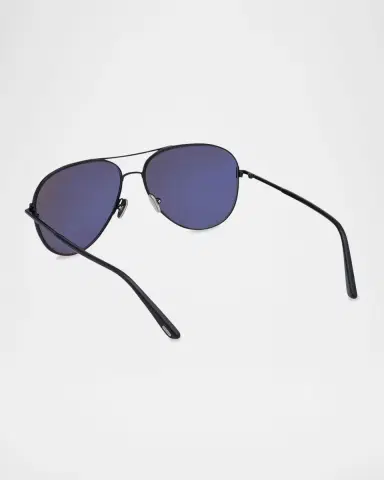 TOM FORD Clark Metal Aviator Sunglasses | Thumbnail 2 TOM FORD Clark Metal Aviator Sunglasses | Thumbnail 2