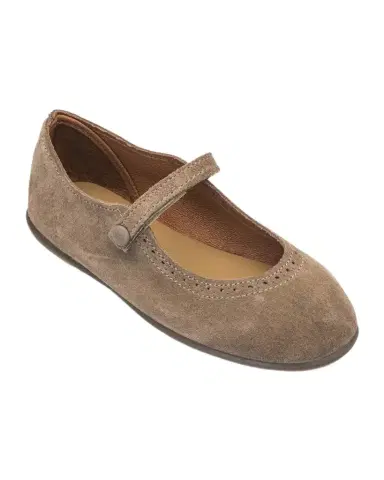 Elephantito Girl's Suede Mary Jane Shoes, Baby/Toddler/Kids | Thumbnail 1 Elephantito Girl's Suede Mary Jane Shoes, Baby/Toddler/Kids | Thumbnail 1