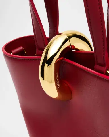 Jacquemus Le Petit Bambola Chain-Link Leather Bucket Bag | Thumbnail 5 Jacquemus Le Petit Bambola Chain-Link Leather Bucket Bag | Thumbnail 5