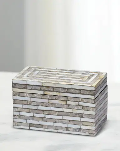 Jamie Young Roosevelt Small Mother-of-Pearl Box | Thumbnail 1 Jamie Young Roosevelt Small Mother-of-Pearl Box | Thumbnail 1