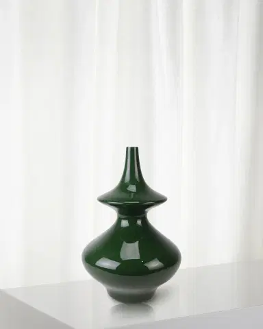 Winward Home Irregular Porcelain Vase, 13" | Thumbnail 1 Winward Home Irregular Porcelain Vase, 13" | Thumbnail 1