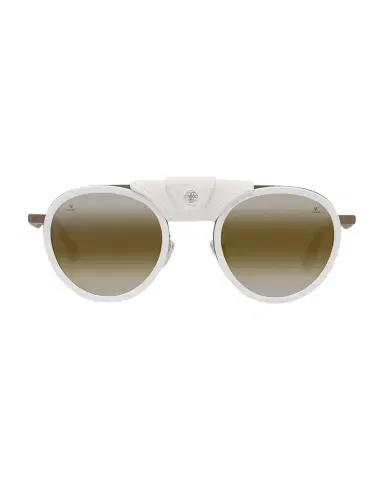 Vuarnet Men's Glacier 01 Titanium Round Sunglasses with Side Shields and Cord | Thumbnail 1 Vuarnet Men's Glacier 01 Titanium Round Sunglasses with Side Shields and Cord | Thumbnail 1
