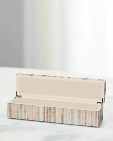 Jamie Young Roosevelt Large Mother-of-Pearl Box | Thumbnail 2 Jamie Young Roosevelt Large Mother-of-Pearl Box | Thumbnail 2