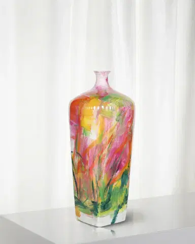 Winward Home Hand-Painted Vase | Thumbnail 1 Winward Home Hand-Painted Vase | Thumbnail 1