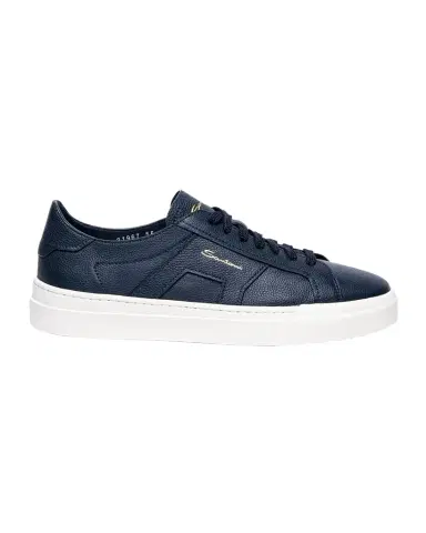 Santoni Men's DBS Leather Low-Top Sneakers | Thumbnail 1 Santoni Men's DBS Leather Low-Top Sneakers | Thumbnail 1