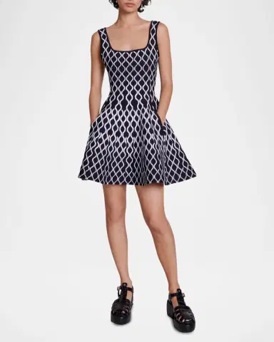 Maje Russel Knit Mini Dress | Thumbnail 2 Maje Russel Knit Mini Dress | Thumbnail 2