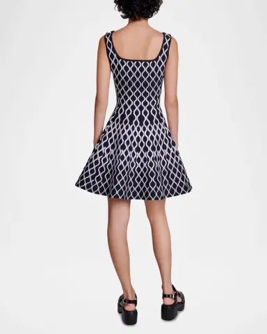 Maje Russel Knit Mini Dress | Thumbnail 3 Maje Russel Knit Mini Dress | Thumbnail 3