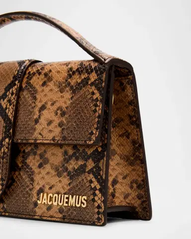 Jacquemus Le Grand Bambino Snakeskin-Print Crossbody Bag | Thumbnail 5 Jacquemus Le Grand Bambino Snakeskin-Print Crossbody Bag | Thumbnail 5