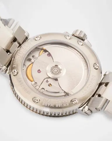 Breguet Stainless Steel Marine 33.8mm Diamond Watch with Bracelet Strap | Thumbnail 4 Breguet Stainless Steel Marine 33.8mm Diamond Watch with Bracelet Strap | Thumbnail 4