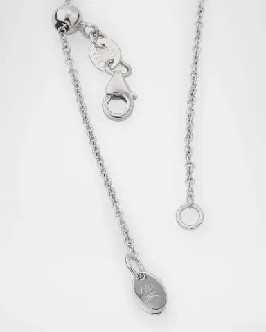 Neiman Marcus Diamonds 18K White Gold Diamond Cross Necklace, 20"L, 0.66tcw | Thumbnail 3 Neiman Marcus Diamonds 18K White Gold Diamond Cross Necklace, 20"L, 0.66tcw | Thumbnail 3