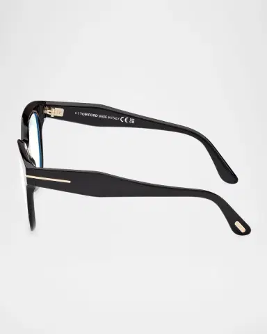 TOM FORD Round Acetate Optical Glasses | Thumbnail 4 TOM FORD Round Acetate Optical Glasses | Thumbnail 4