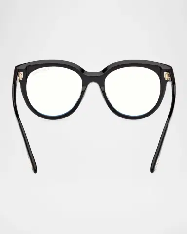 TOM FORD Round Acetate Optical Glasses | Thumbnail 5 TOM FORD Round Acetate Optical Glasses | Thumbnail 5